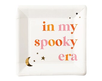 In My Spooky Era Halloween Lunch Plates (8ct) – Ghoul Gang Groovy Party Decor
