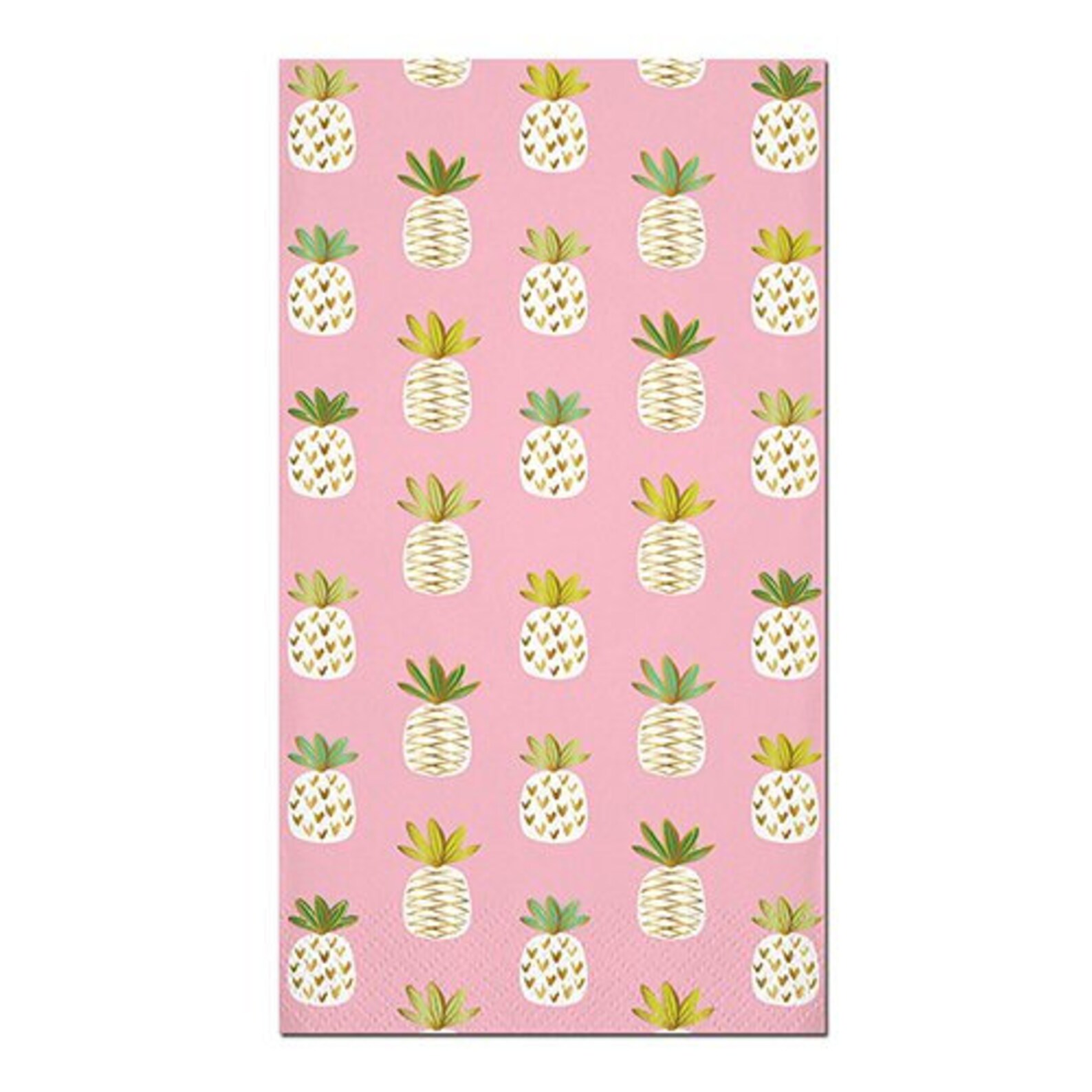 pineapple guest towels