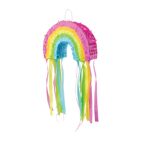 Bright Rainbow Piñata | Rainbow Birthday Party Decorations | Rainbow Party Piñata | Rainbow Party Decor |