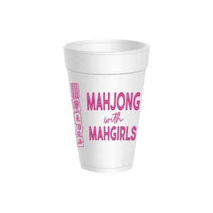 Mahjong Drinks Dessert Napkins 20ct | Mahjong Gifts | Girls Night Mahjong Party | Mahjong Birthday | Mahjong Napkins | Game Night Party image 3