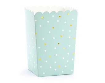 SALE Cactus Party Popcorn Boxes 6ct | Llama Birthday Party | Cactus Baby Shower | Boho Fiesta Party Decor | Cinco De Mayo | Treat Boxes