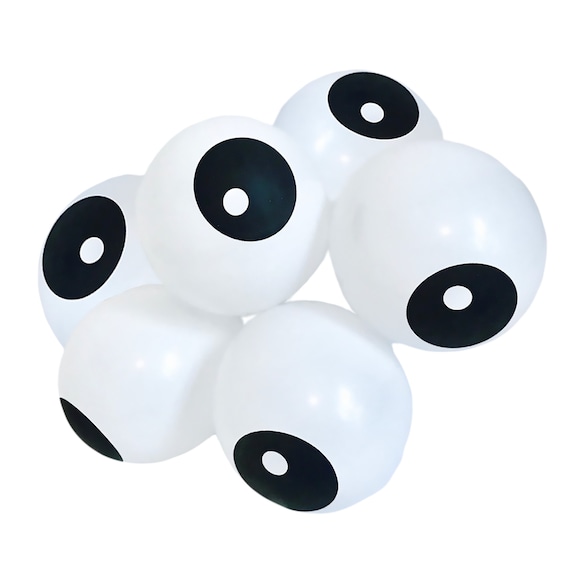 5 Eyeball Halloween Balloons 12ct Kids Halloween Party - Etsy