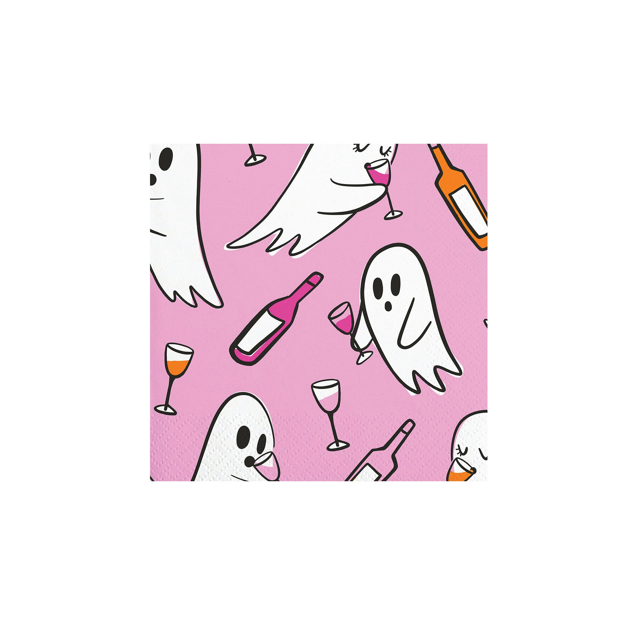 24x Halloween-Servietten Mit Fledermaus & Gruselmotiven – Perfekt Für Die Party