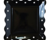 Black & Cream Stars Halloween Lunch Plates 8ct | Kids Halloween Party | Spooky Halloween Tableware | Witch Party Decor | Boo Day Party Il_170x135