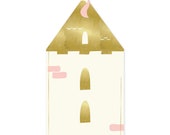 Magical Princess Castle Lunch Napkins 18ct | Princess Birthday | Princess First Birthday | Fairytale Baby Shower | Once Upon A Time Birthday Il_170x135