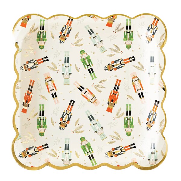 Nutcracker Birthday Party Plates Etsy