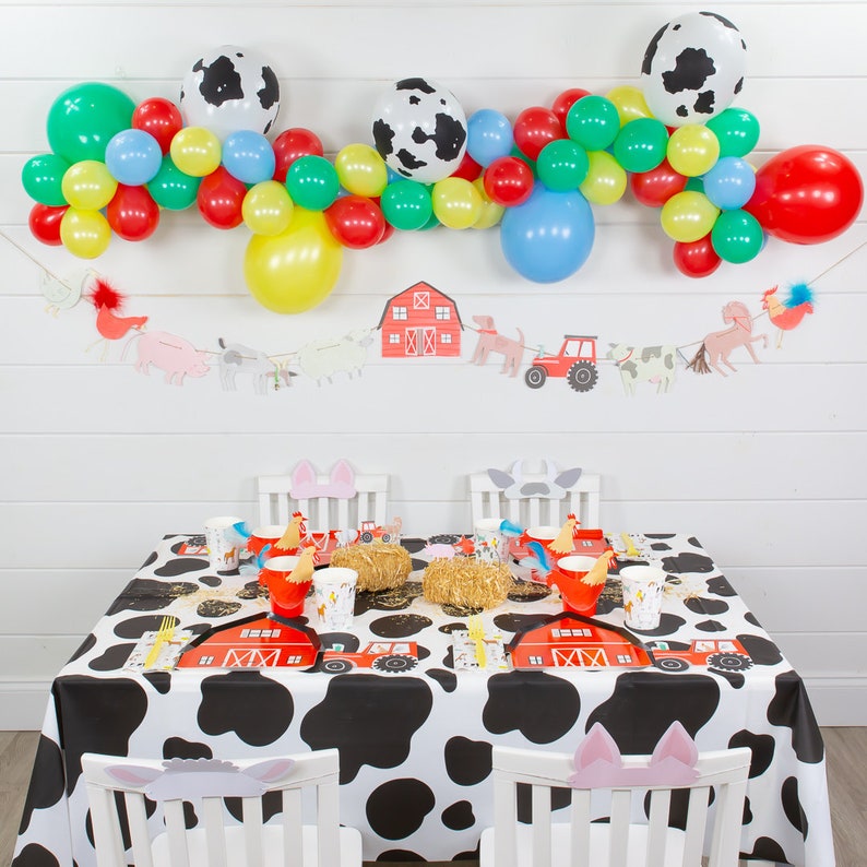 Party Supplies Party Decor Farm Baby Shower Barnyard Animals Balloon 33 Petting Zoo Party Barnyard Bash Balloon On The Farm Party Farm Birthday Party Decor
