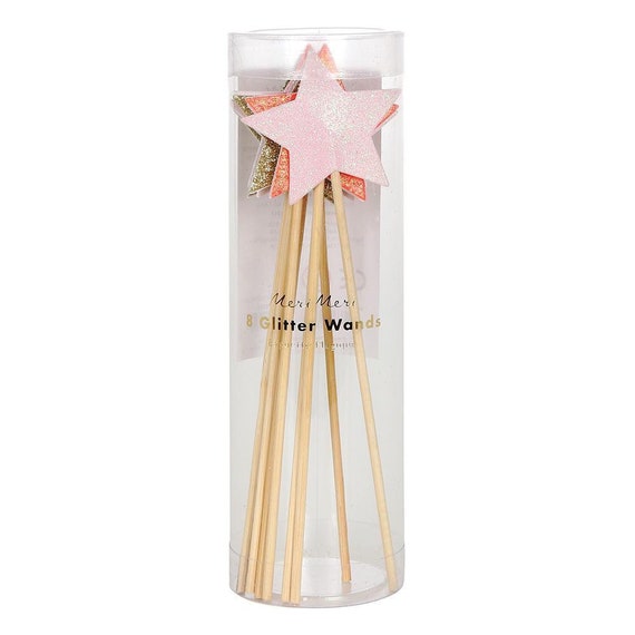 Fairy Glitter Star Wands Woodland Fairy Party Fairy Garden Etsy