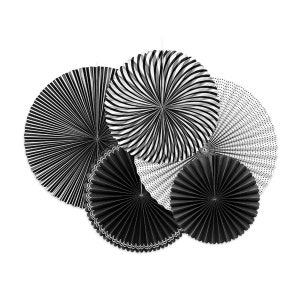 Ventilateurs A Roue Depingle En Papier Noir Et Blanc De Etsy France Ventilateurs A Roue Depingle En Papier Noir Et Blanc De Etsy France