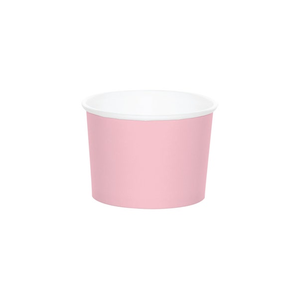 Pink Treat Cups 8ct | Ice Cream Party | Girls Birthday | Pink Birthday Decor | Pink Ice Cream Cups | Girl Baby Shower | Pink Bridal Shower