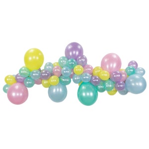 Pastel Ice Cream DIY Balloon Garland Kit 6ft | Birthday Backdrop | Ice Cream Custom Balloon Arch | First Birthday Party Decor