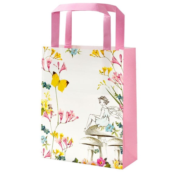 Floral Fairy Garden Treat Bags | Fairy Princess | Fairytale Baby Shower | Party Favor Bags | Garden Party Birthday | Pack of 8 Treat Bags Il_570xn