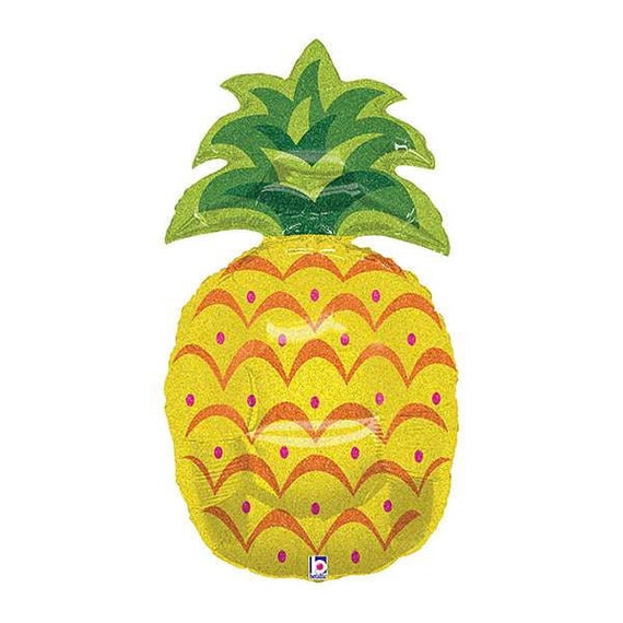 Giant Pineapple Balloon 37" | Summer Luau | Tropical Baby Shower | Tropical Bridal Shower | Tutti Frutti Birthday Decor | Girls Birthday Il_570xn