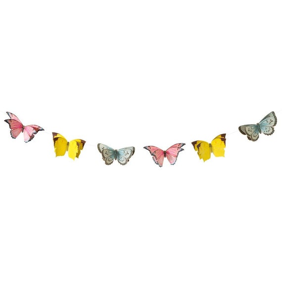 10ft Butterfly Bunting Decoration Butterfly Party Decor - Etsy Canada