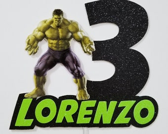 Hulk Cake Topper Etsy Hulk Cake Topper Etsy