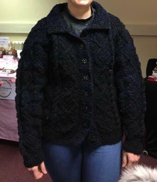 Image of Beautiful Aran Cardigan/Jacket