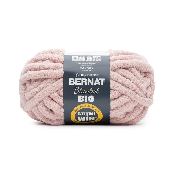 Bernat Blanket Big Yarn Pink Dust 161226 26033 Super Bulky Yarn Jumbo Yarn 100 Polyester Soft Yarn Chenille Yarn Crochet Knit Bernat Blanket Big Yarn Pink Dust 161226 26033 Super Bulky Yarn Jumbo Yarn 100 Polyester Soft Yarn Chenille Yarn Crochet Knit