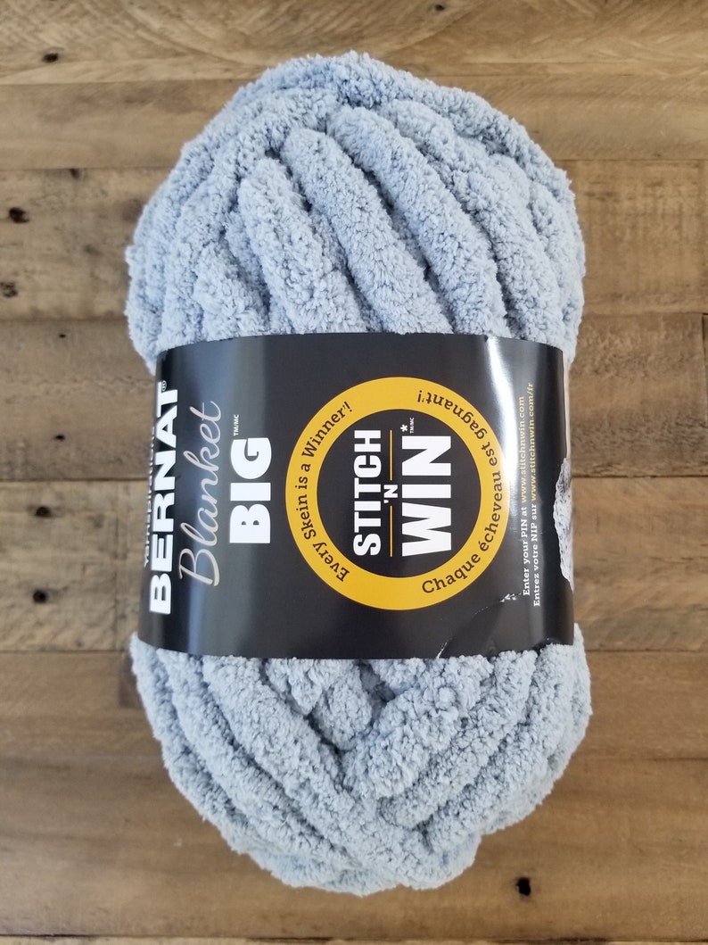 Bernat Blanket BIG Yarn Chenille Yarn Jumbo Chunky Bulky Etsy