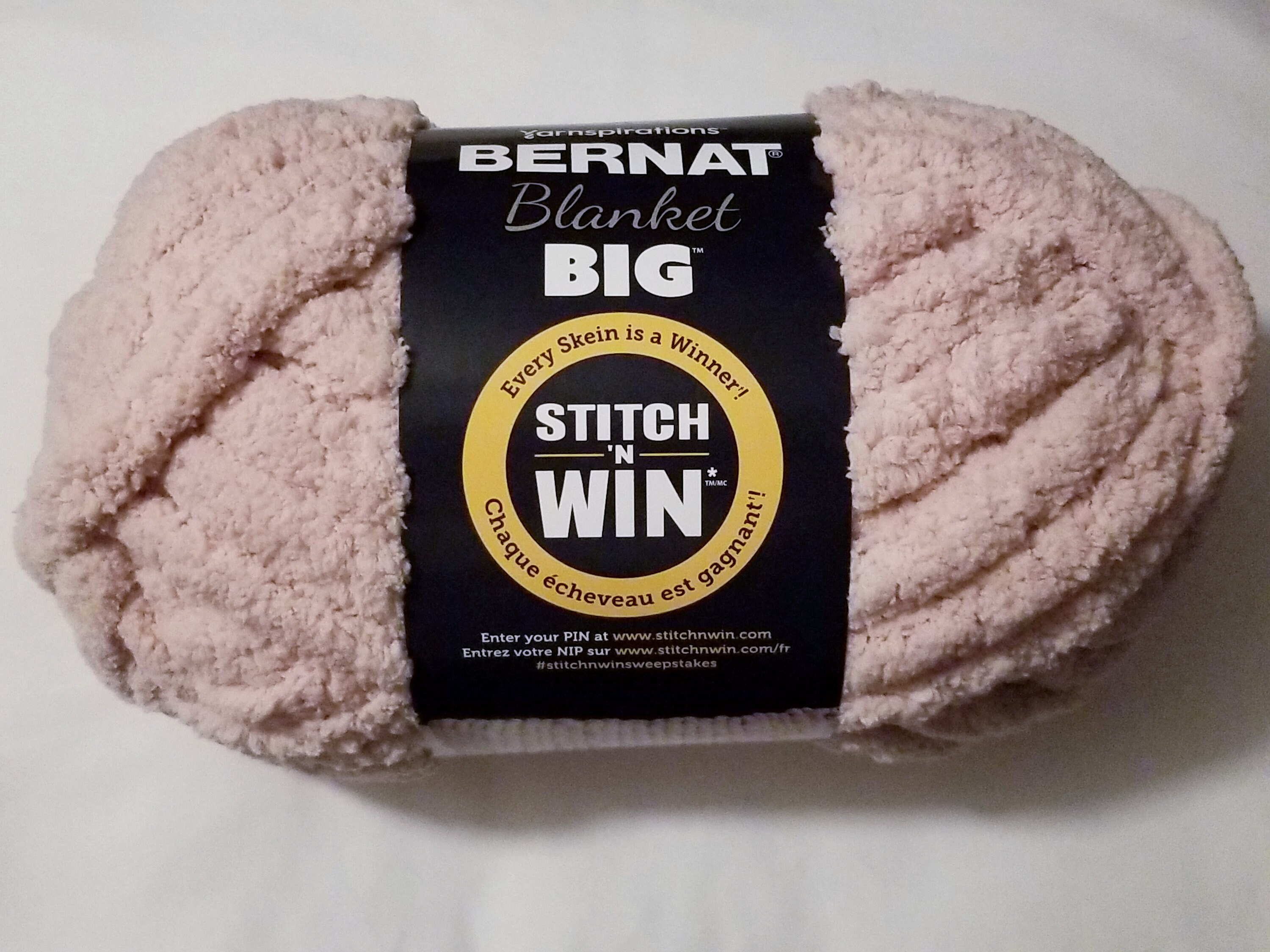 BERNAT Blanket 'Big', Silver Lining Varg, 300g