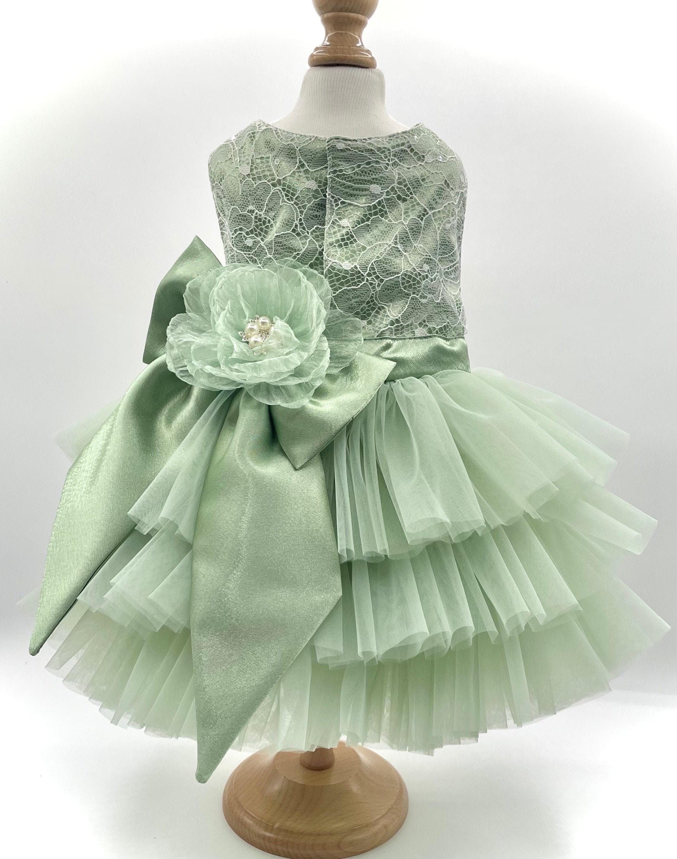 Easter Dress Sage - Etsy