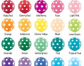 Giant Polka Dot Balloon - 36 quot Latex Balloon by Qualatex - Available in 24 colors - Baby Shower, Birthdays, Photo Shoot, DIY Party Balloons