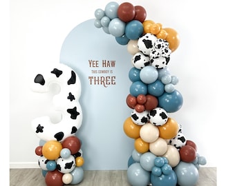 Retro Cowboy Balloon Garland Retro Toy Story Balloon Garland - Main Image