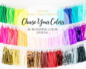 balloon tassel garland diy