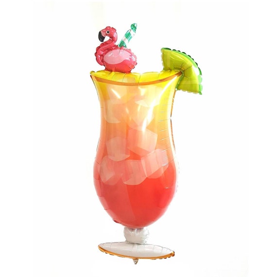 41-Inch Flamingo Party Balloon - Luau Birthday Decorations