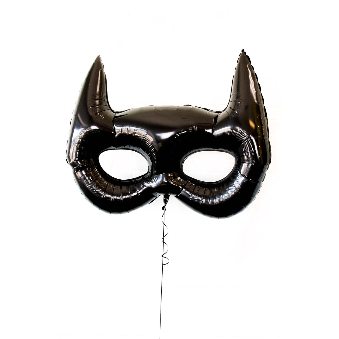 Bat Mask Balloon Superhero Balloons Giant Bat Mylar Etsy