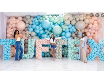 TUFTEX Balloons | Premium Latex Balloons | 5", 11", 17", 24" and Balloon Clusters | Tuftex Color Chart | Balloon Garland | Balloon Decor