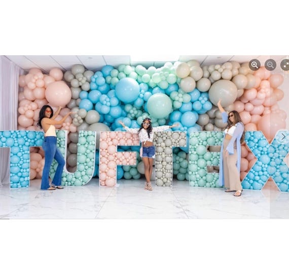 TUFTEX Balloons | Premium Latex Balloons | 5", 11", 17", 24" and Balloon Clusters | Tuftex Color Chart | Balloon Garland | Balloon Decor