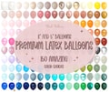 Latex Balloons | 11 Inch and 5 Inch Latex Balloons by Tuftex and Others | 150 Color Choices | Custom Balloon Bouquet | Balloons for Marquees