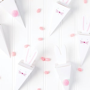 Easter Bunny Treat Boxes | Easter Favor Boxes