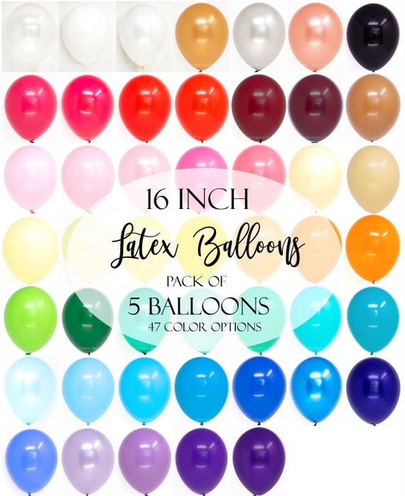 Betallic Balloon Color Chart