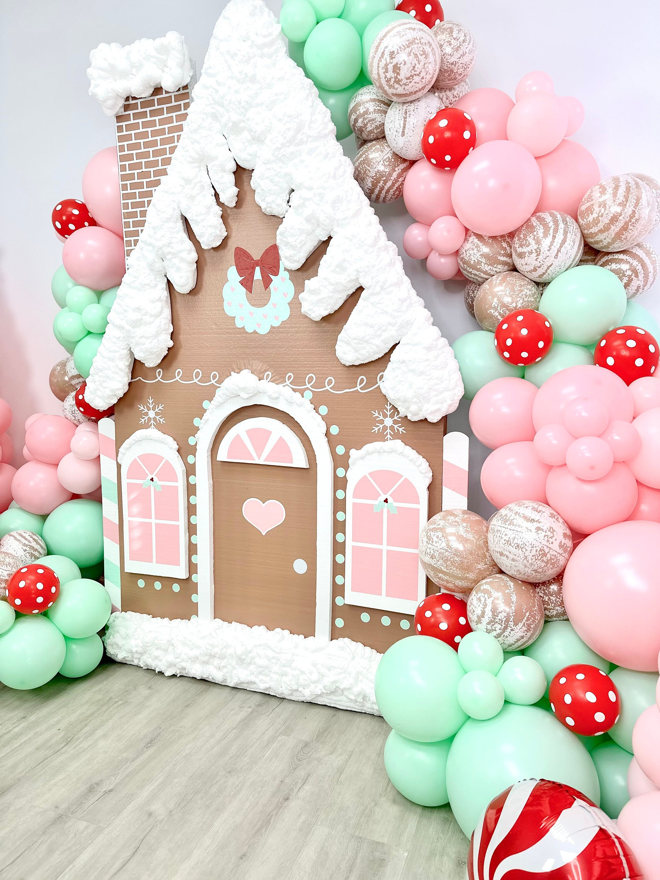 Lifesize Cardboard Gingerbread House