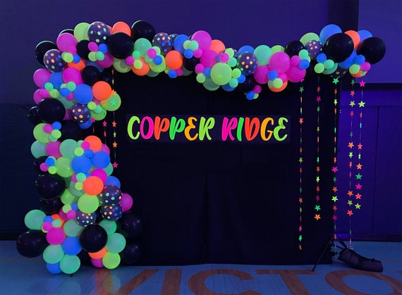 Glow In The Dark Neon Party Supplies Decorations - Indonesia