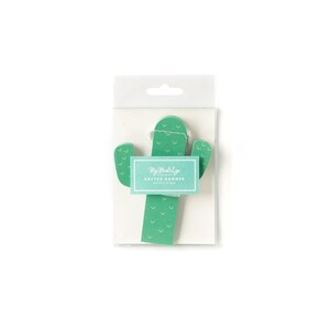 May include: A green cactus banner with a white label that reads "My Mind's Eye Cactus Banner Double Sided".