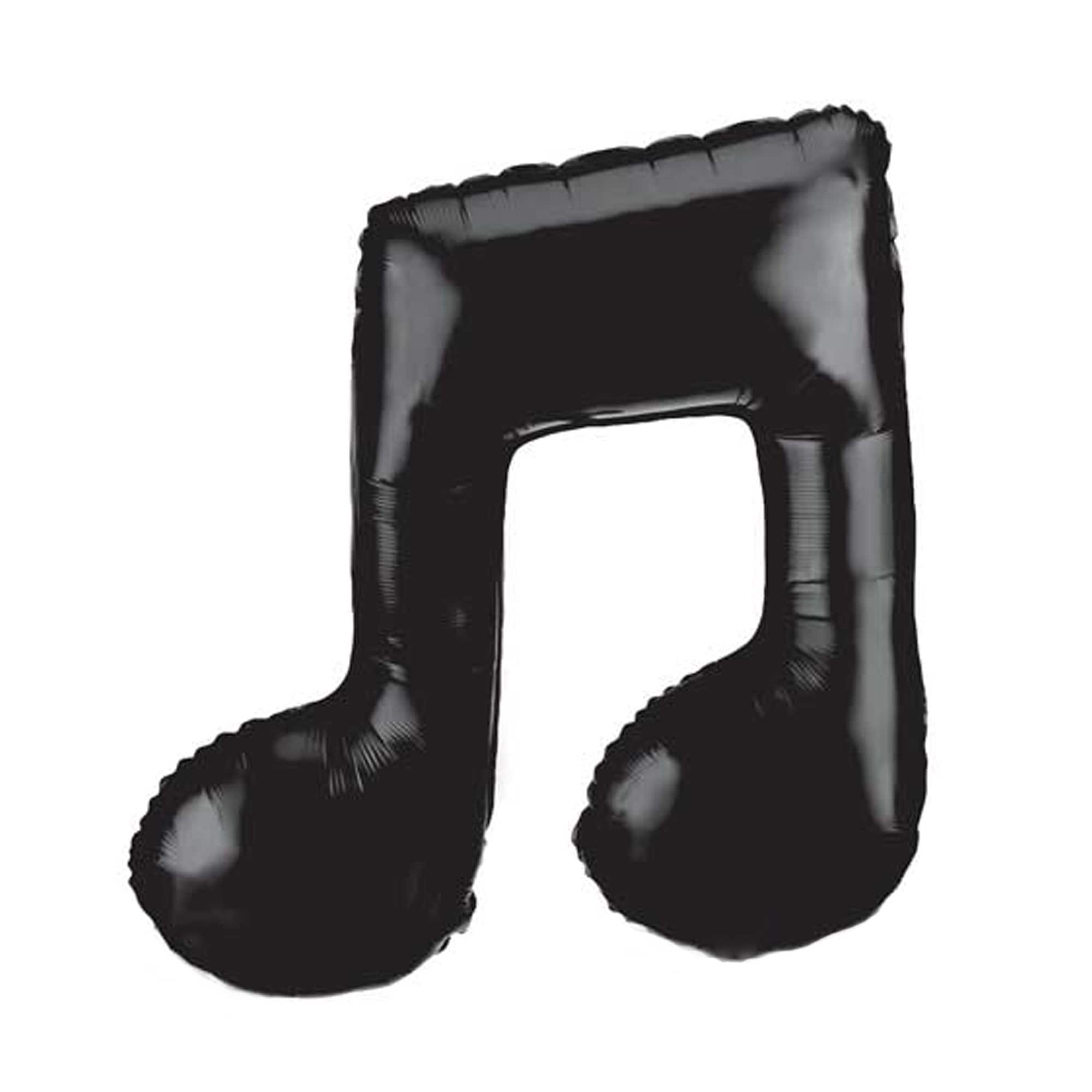 Music Note Balloon Giant Musical Note Mylar Dance Party Disco Party Tik Tok Party 80s Party 40 Inch Mylar Balloon