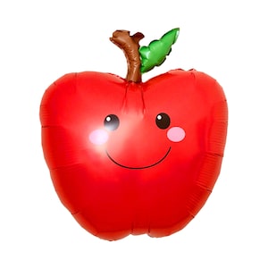 Apple Back to School Balloon | Back to School Giant Apple Mylar Balloon | Back to School Photo Shoot | Back to School Balloon | 26 Inches