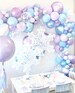 Frozen Balloon Garland Kit - Frozen Balloon Arch, Winter Onederland Party - Frozen Birthday Party, Frozen Party Decor, Frozen Balloons 