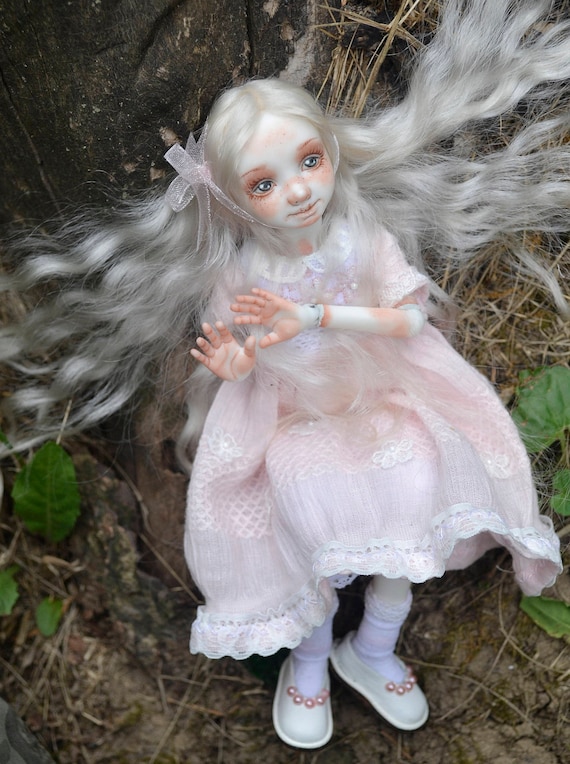 Beautiful porcelain balljointed doll BJD doll art doll. Etsy