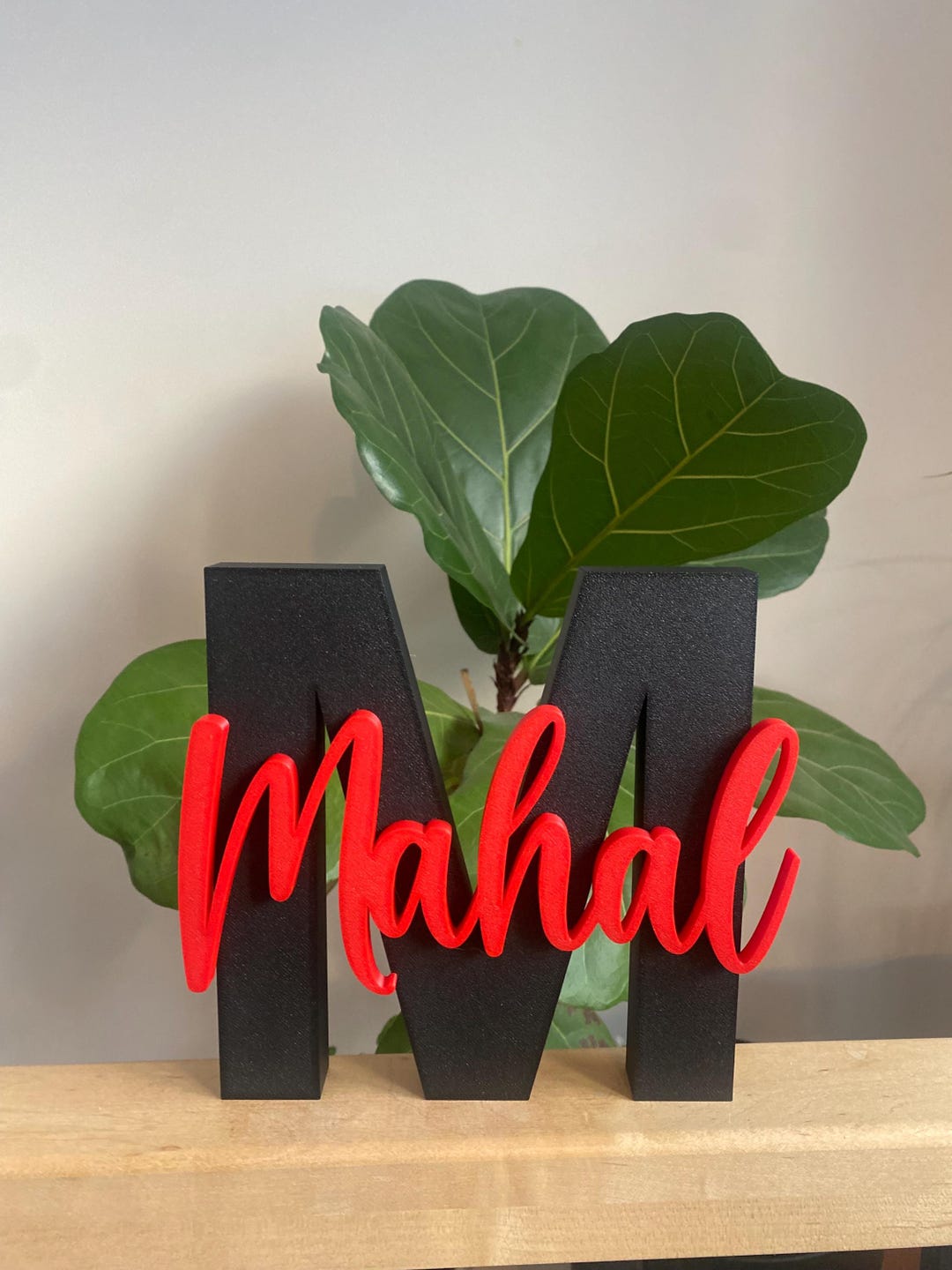 Standing Sign Letters Decorative Standing Letter Custom 3d Block Letters Self Standing Name ...