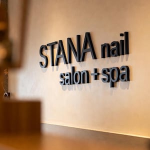 Business Logo Sign Custom Beauty Salon Sign customizable salon logo sign custom store sign letters 3D printed letters for business sign image 19