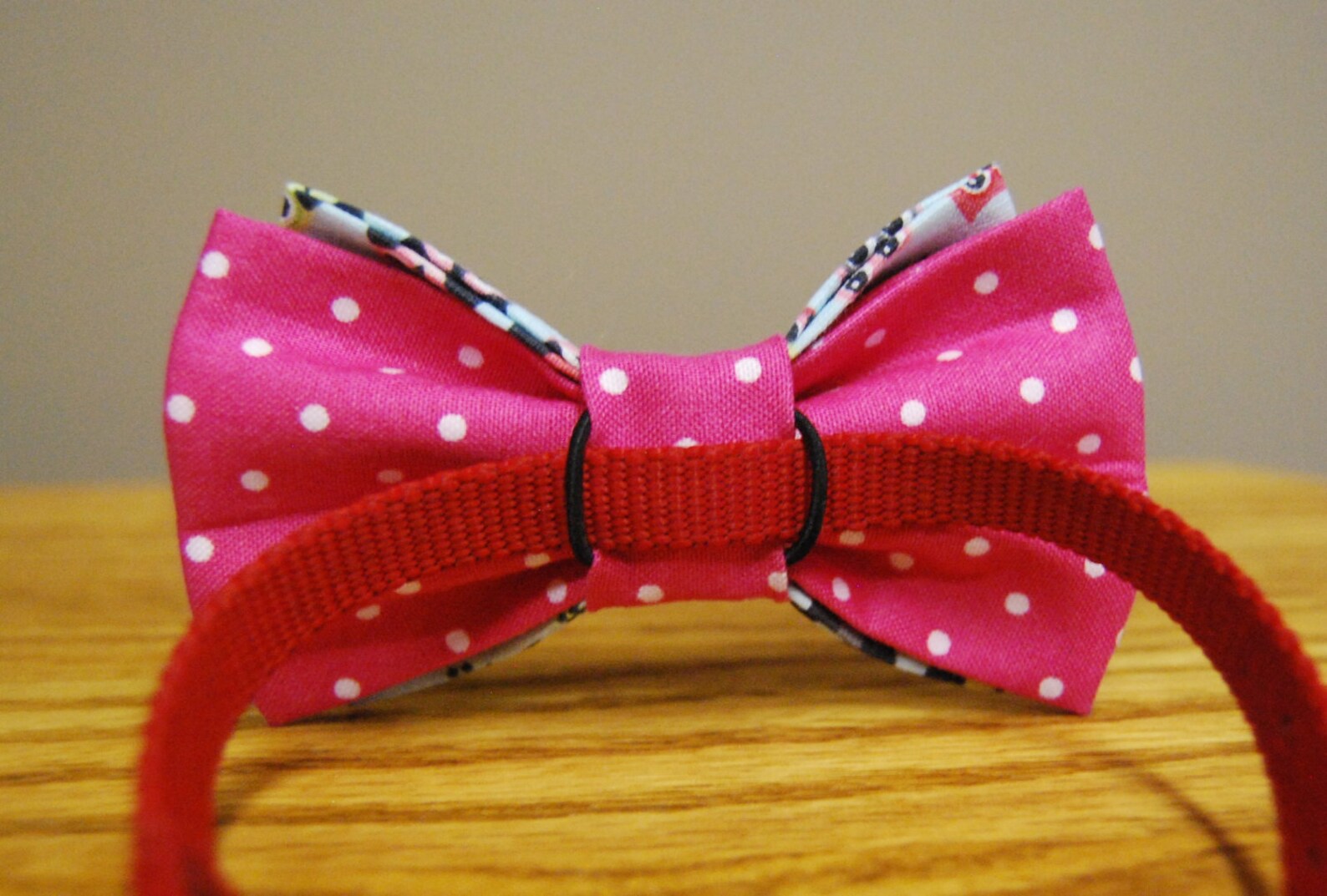 Owl Print Pet Bowtie Etsy
