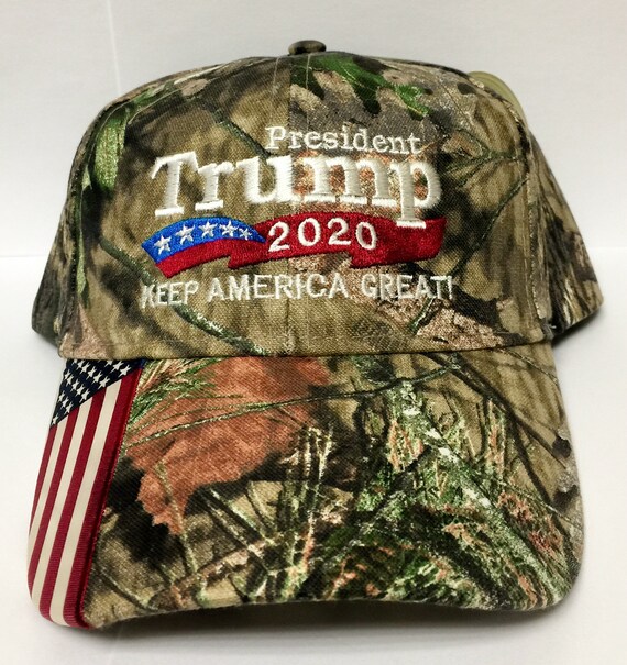 trump mossy oak hat