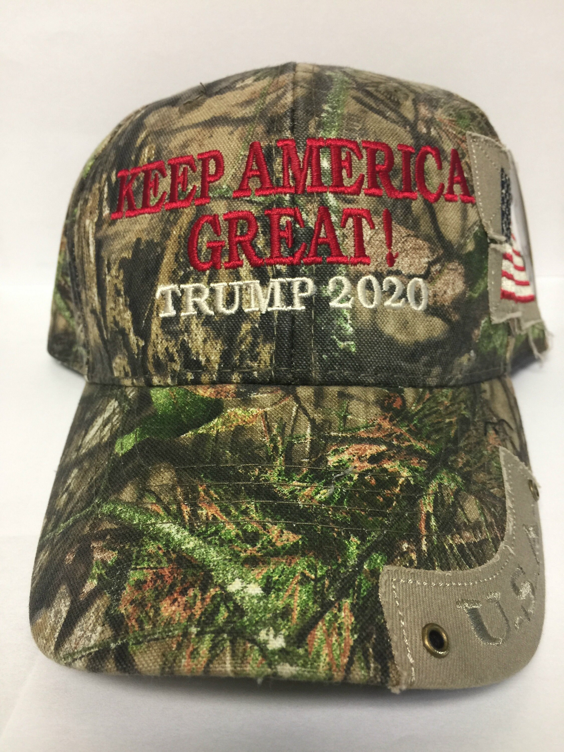 trump 2020 mossy oak hat