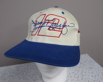 Fly True Vintage Mobil #12 Jeremy Mayfield Strapback Nascar Racing Hat Retro 1990's Cap