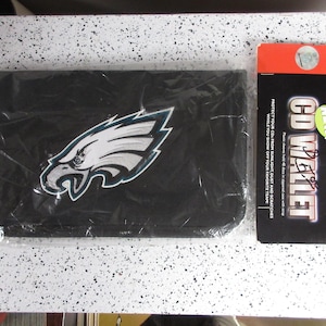 Estuche/cartera/libro vintage de 48 CD de los Philadelphia Eagles de 2005. ¡VAMOS, PÁJAROS! Retro