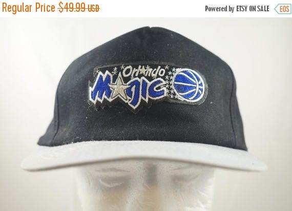 Vintage 1995 NBA Finals Orlando Magic Rockets Vintage Script Snapback – Old  School Hats