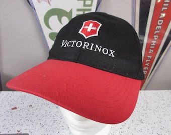 Vintage 90s "Victorinox" Snapback Hat Swiss Army Knife 1990s Cap! Free Shipping in USA